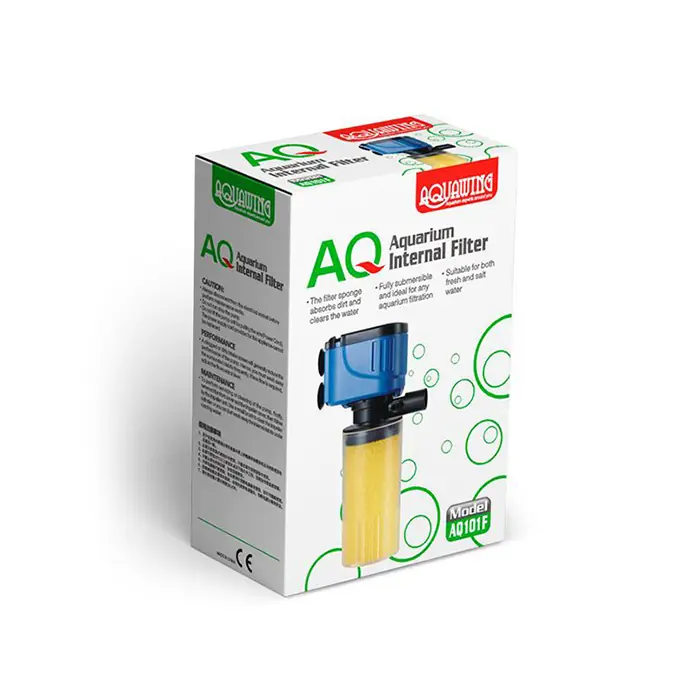 Aquawing Akvaryum İç Filtre 12w 550L/H AQ101F