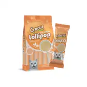 Crocus Tavuklu ve Bal Kabaklı Lolipop Kedi Ödülü 10lu 1