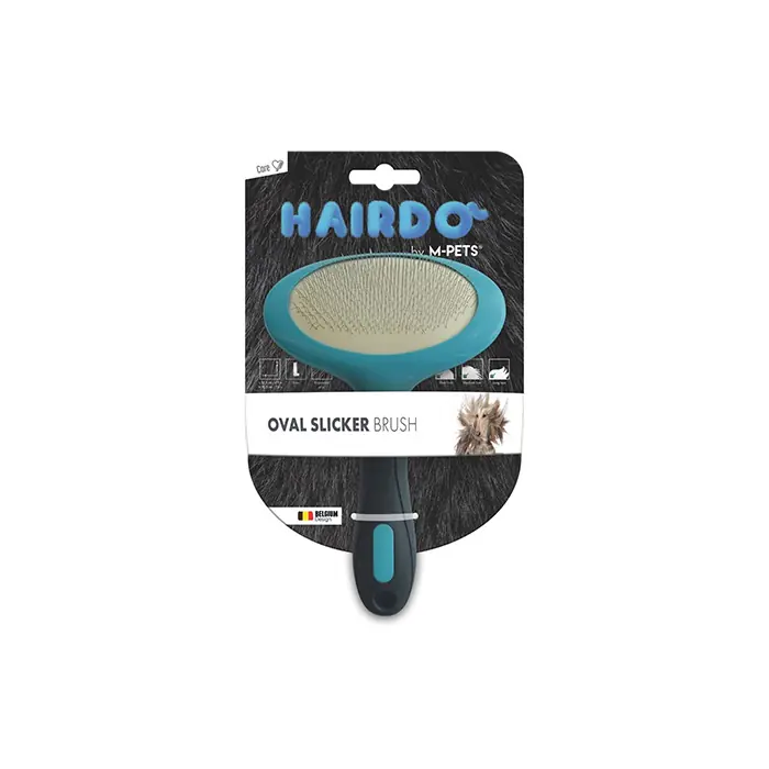 M-Pets Hairdo İnce Telli Oval Köpek Fırçası Large 12,5x19,5cm