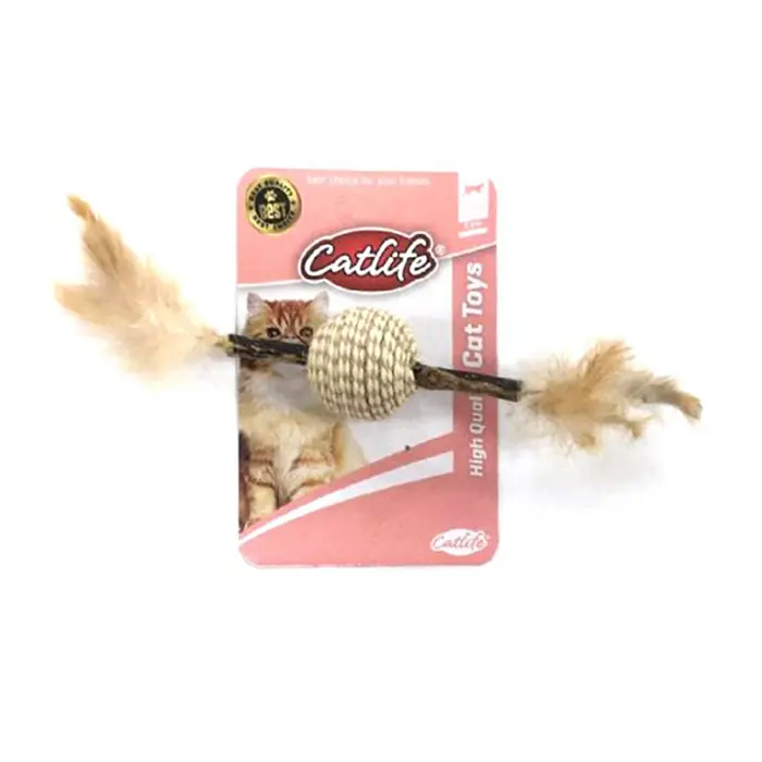 Catlife Tüylü Top Kedi Oyuncağı 203107