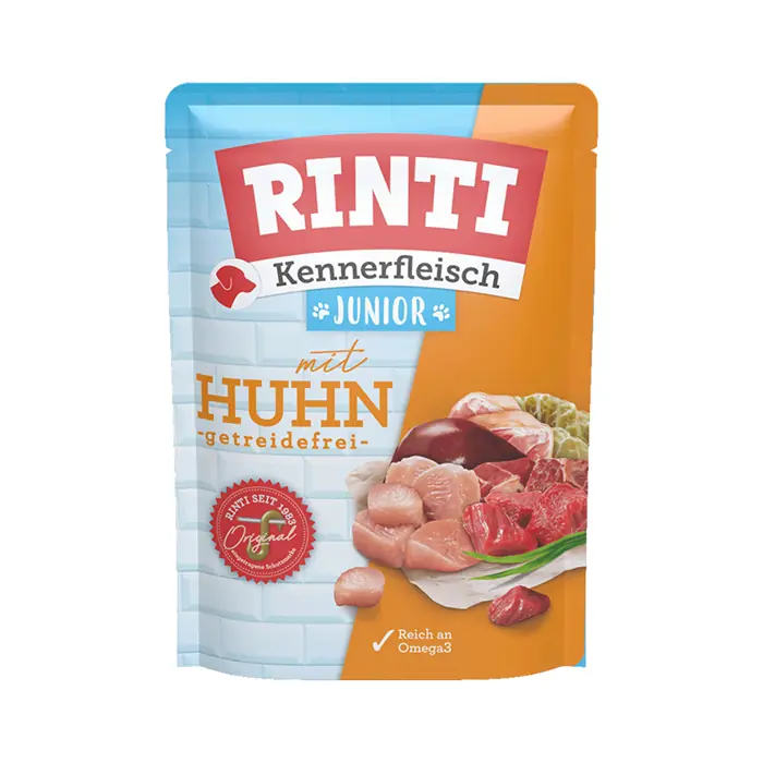 Rıntı Tavuklu Pouch Yavru Köpek Konservesi 400gr