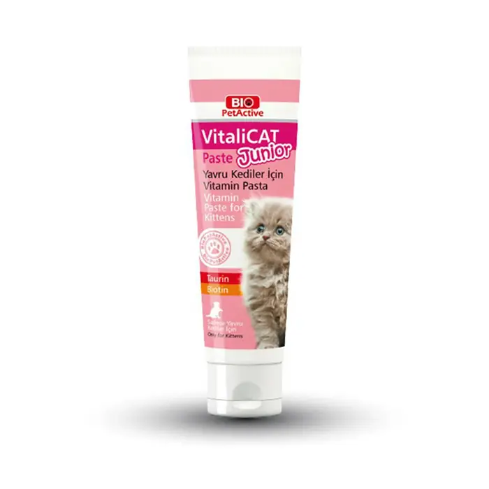 Bio Pet Active Vitalicat Junior Yavru Kedi Vitamin Macunu 100 ML