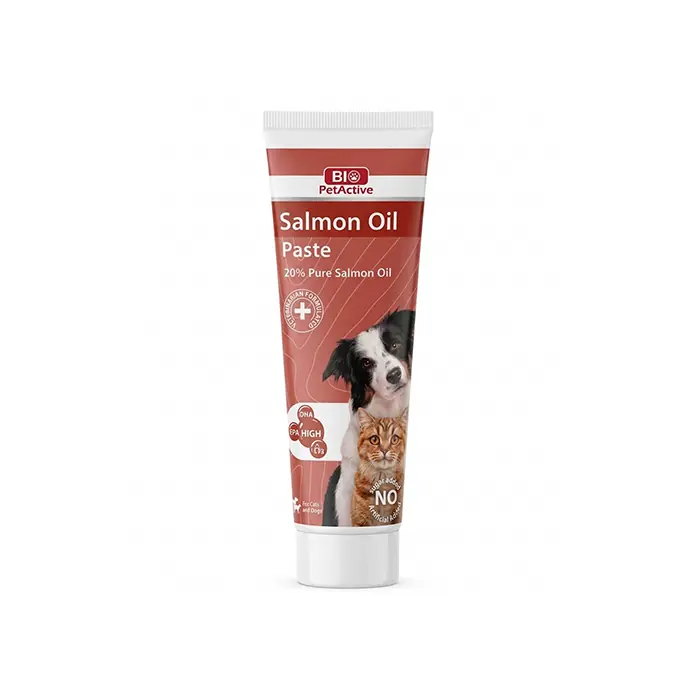 Bio Pet Active Somon Yağlı Kedi ve Köpek Macunu 100 ml