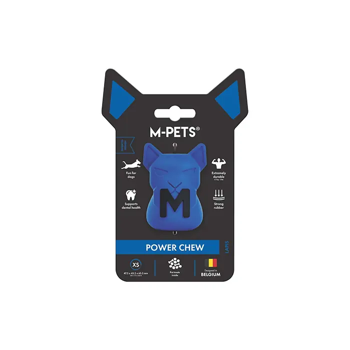 M-Pets Power Chew Kauçuk Köpek Ödül Oyuncağı Lapis XSmall