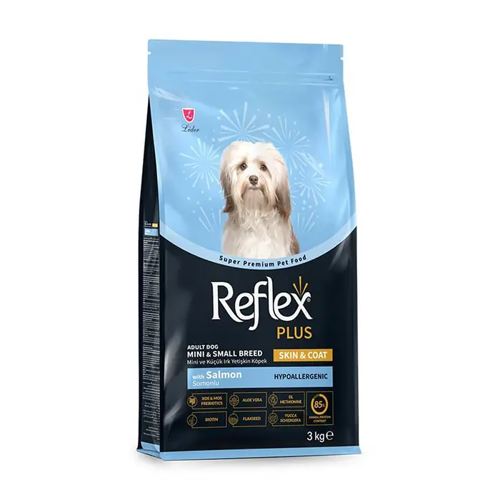 Reflex Plus Skin & Coat Somonlu Mini ve Küçük Irk Köpek Maması 3kg