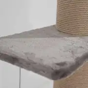 Lotus Tekli Gri Kedi Tırmalama 66Cm 5