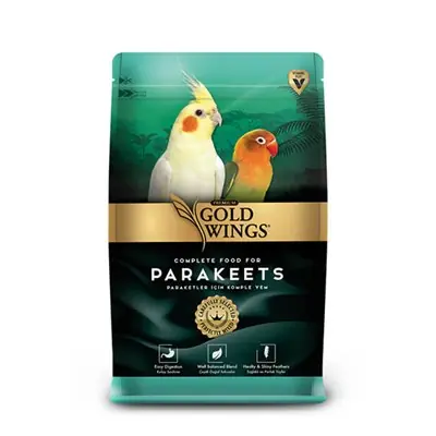 Gold Wings Premium Paraket Tropikal Kuş Yemi 1 Kg