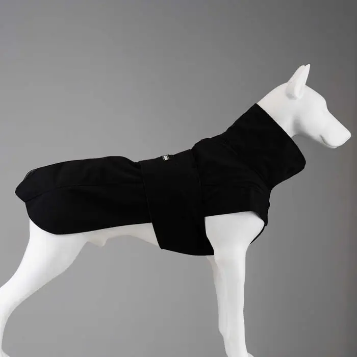 Lindo Trenchkot Black Su Geçirmez Köpek Yağmurluğu