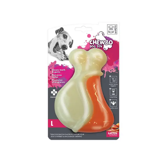 M-PETS Chewbo Leg Dental Et Aromalı Köpek Oyuncağı Large