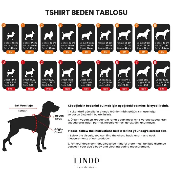 Lindo Funny Skull Tshirt - Köpek Tişörtü