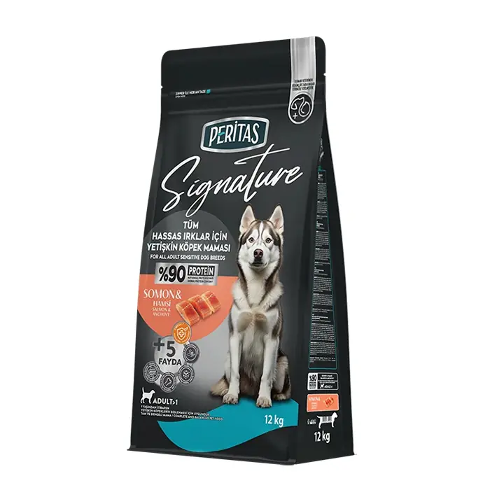 Signature Somonlu Hassas Irk Yetişkin Köpek Maması 12 Kg