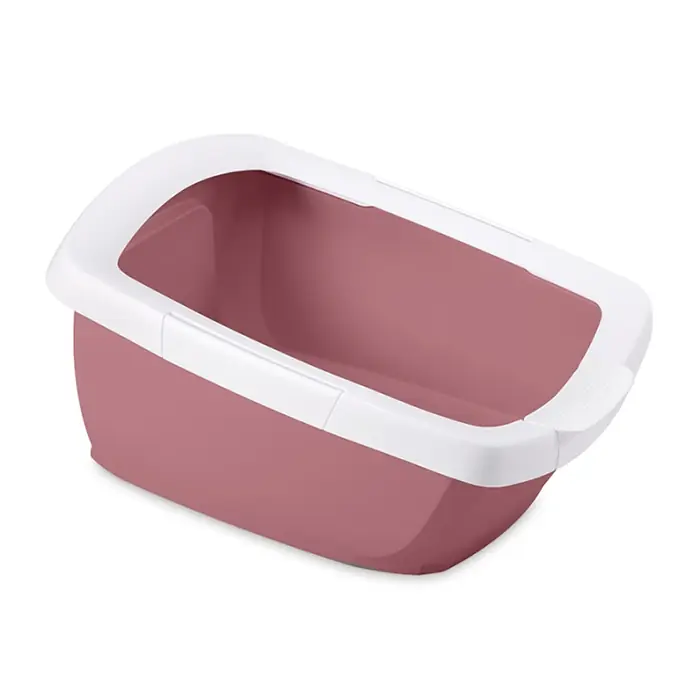 Imac Funny Açık Kedi Tuvaleti Pembe Beyaz 65x47,5x33cm