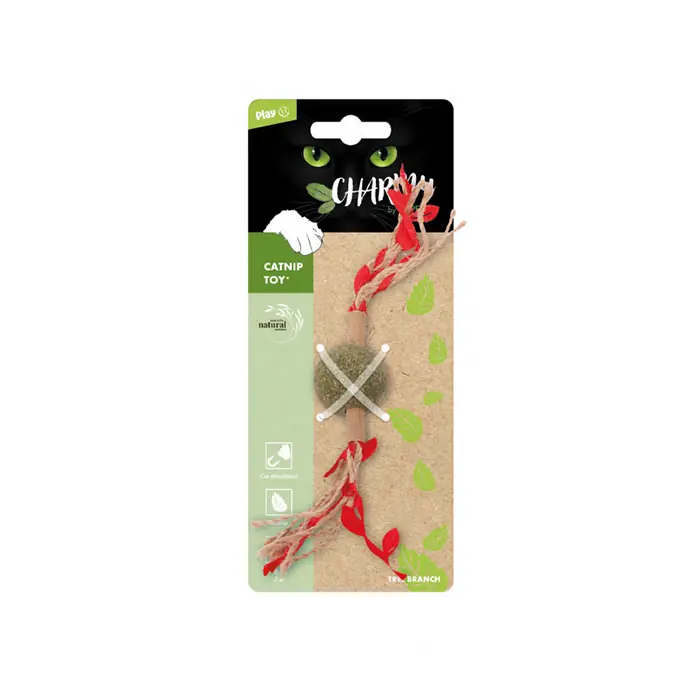 M-PETS Charmy Brancy Catnipli Kedi Oyuncağı Kırmızı
