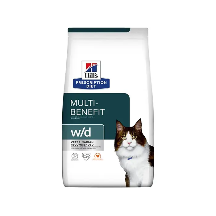 Hills Prescription Diet W/D Kedi Maması 3 KG
