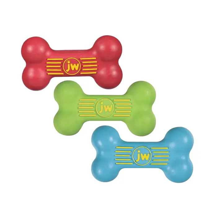 JW ISQUEAK Sesli Kemik Köpek Oyuncağı 14cm