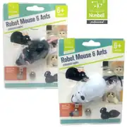 Nunbell Hareketli Fare Kedi Oyuncağı 16x7x8 cm 1