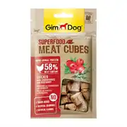 Gimdog MeatCubes Kızılcıklı ve Biberiyeli Tavuk Köpek Ödülü 40 gr 1