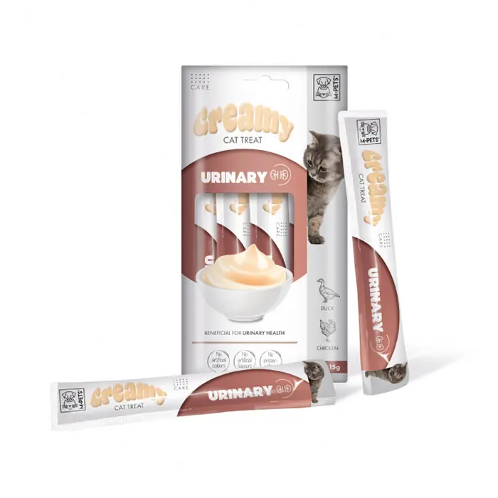 M-Pets Urinary İdrar Yolu Sağlığı Destekleyici Krema Kedi Ödülü 4x15gr