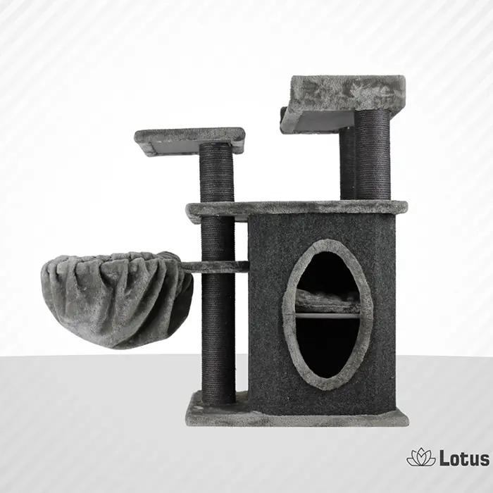Lotus Alanya Gri Kedi Tırmalama