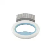 M-PETS Mini Pet Comb Esnek Masaj Tarağı Mavi 8x8,5cm 2