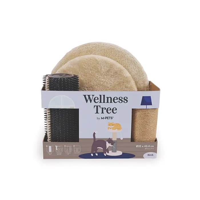 M-Pets Wellness Kedi Tırmalama Birch Brown