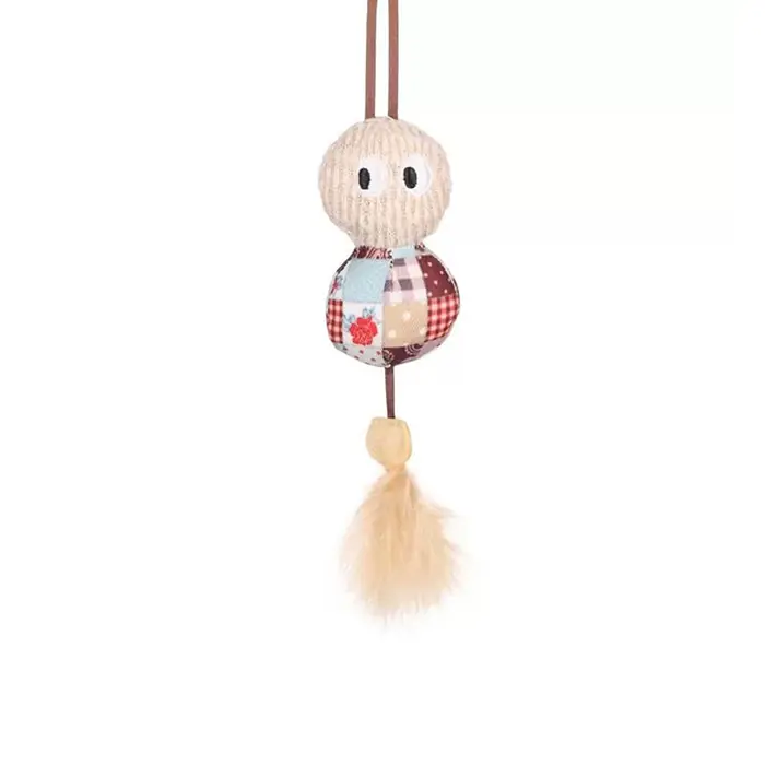 Flamingo Vinta Catnipli Tüylü Hışırtılı Tırtıl Kedi Oyuncağı