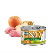 N&D Düşük Tahıl Yaban Domuzu ve Elmalı Köpek Konservesi 140 Gr 1