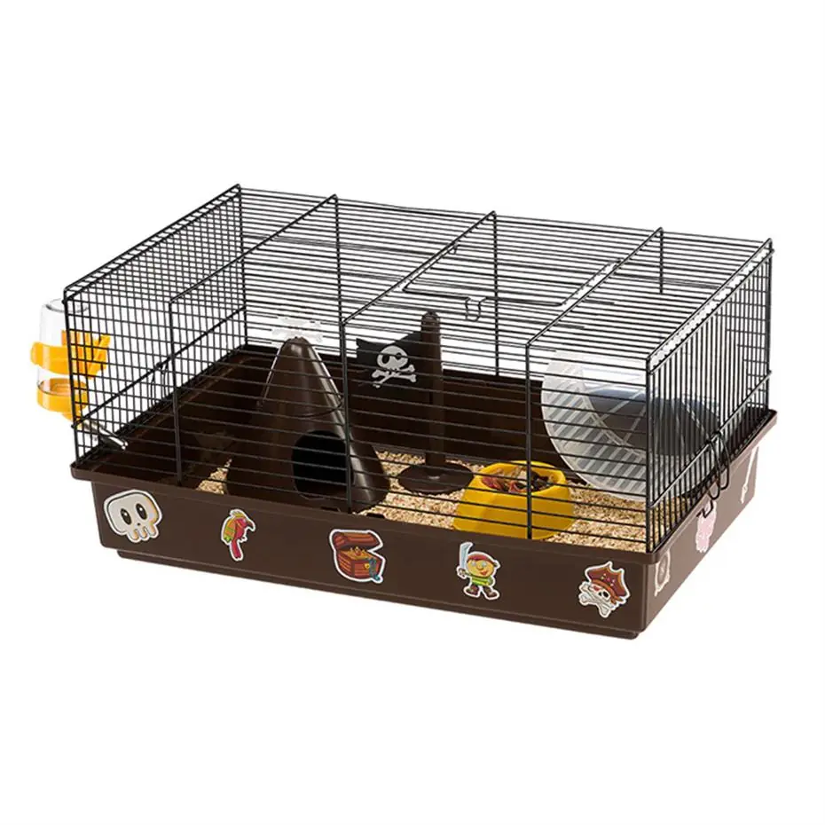 Ferplast Cricetti 9 Pirates Korsan Temalı Kemirgen Kafesi 46x29x23cm