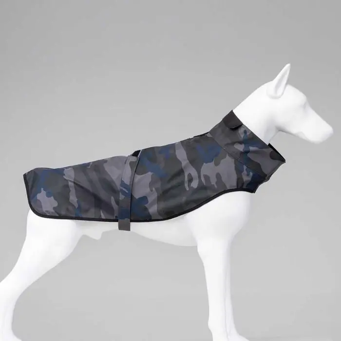 Lindo Kamuflaj Küçük Orta ve Büyük Irk Köpek Yağmurluğu