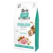 Brit Care Hypo-Allergenic Üriner Sistem Sağlığı için Tahılsız Kısırlaştırılmış Kedi Maması 7kg 1