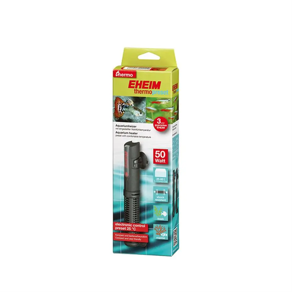 Eheim Thermopreset Akvaryum Isıtıcı 25-60L 50W