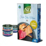 ND Balıklı Trio Menü Kedi Konserve Maması 6x70gr 1