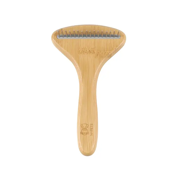 M-Pets Bambu Seyrek 16 Dişli Kıtık Açıcı Tarak 10x17,5cm