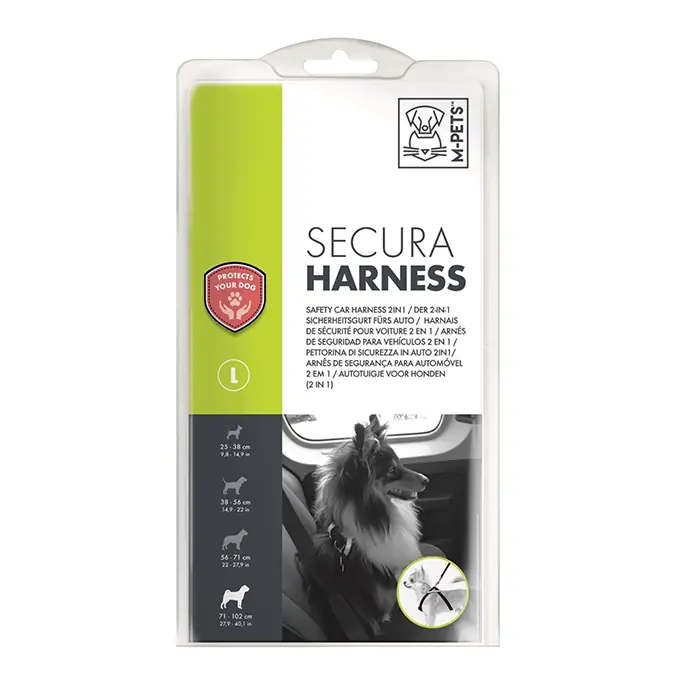 M-Pets Secura Harness 2 in 1 Köpek Göğüs Tasması Large