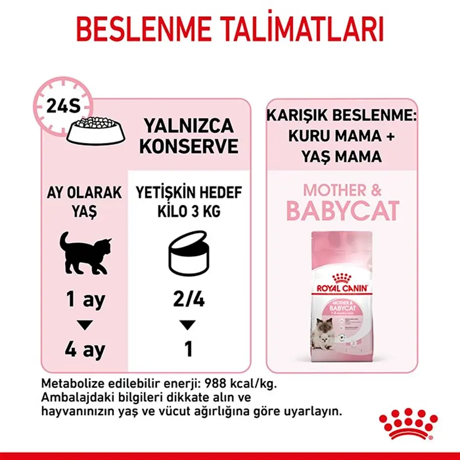 Royal Canin Mother and Babycat Kedi Konservesi 195 gr