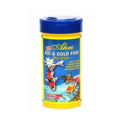 Ahm Koi Goldfish Mix Pond Sticks 250 ml
