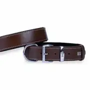 Doggie Yumuşak Dokulu Köpek Boyun Tasması Brown 4x57-65cm 1