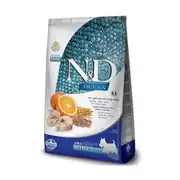 N&D Ocean Az Tahıllı Balık ve Portakallı Yetişkin Küçük Irk Köpek Maması 2,5 Kg 1