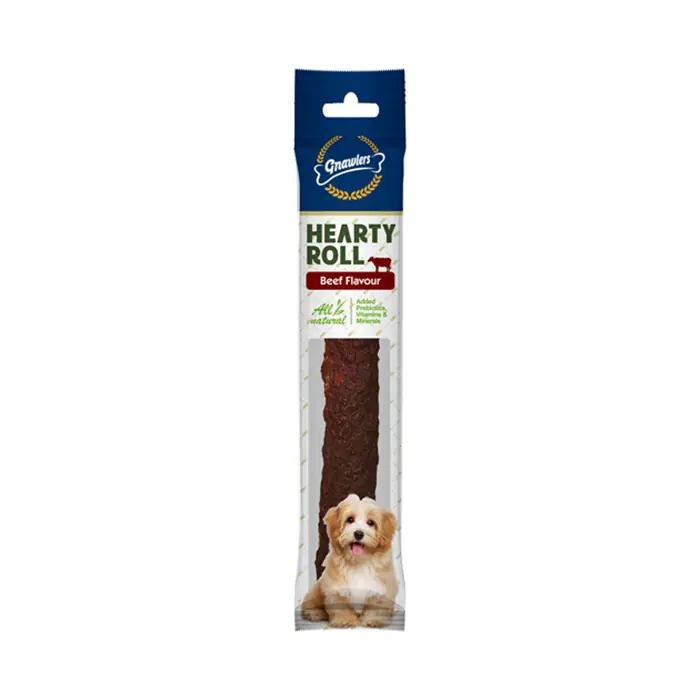 Gnawlers Hearty Roll Biftekli Köpek Ödül Kemiği 80gr