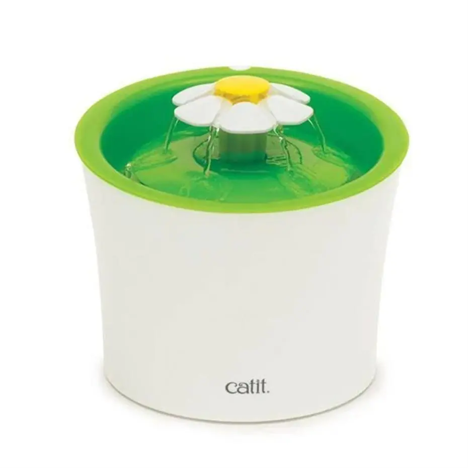 Catit Kediler için Çiçek Desenli Otomatik Su Kabı 3 Lt