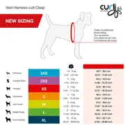 Curli Vest Harness Clasp Air-Mesh Köpek Göğüs Tasması Mavi XLarge 2