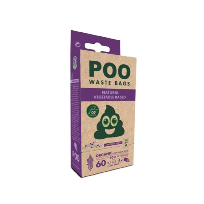 M-PETS Natural Lavanta Kokulu Dışkı Toplama Poşeti 15 Yaprak 4lü Paket