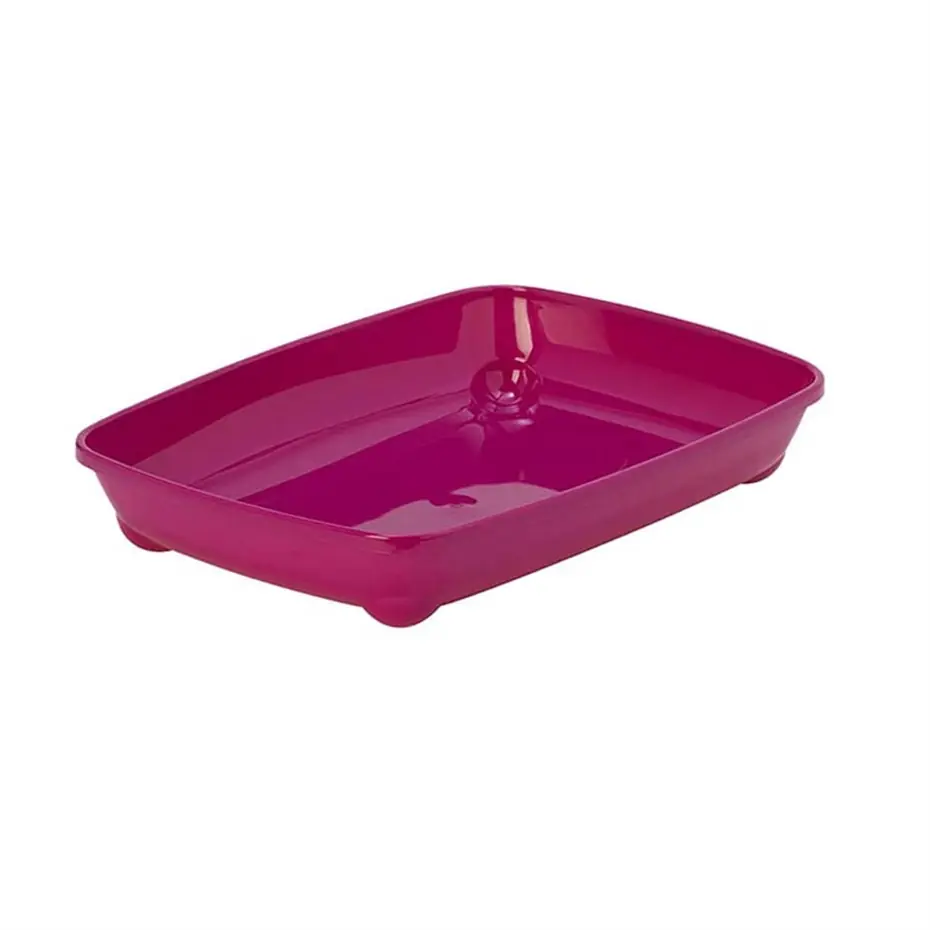 Moderna Açık Yavru Kedi Tuvaleti Fuşya 37cm