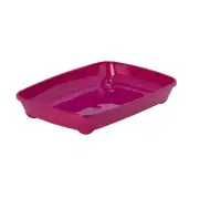 Moderna Açık Yavru Kedi Tuvaleti Fuşya 37cm 1
