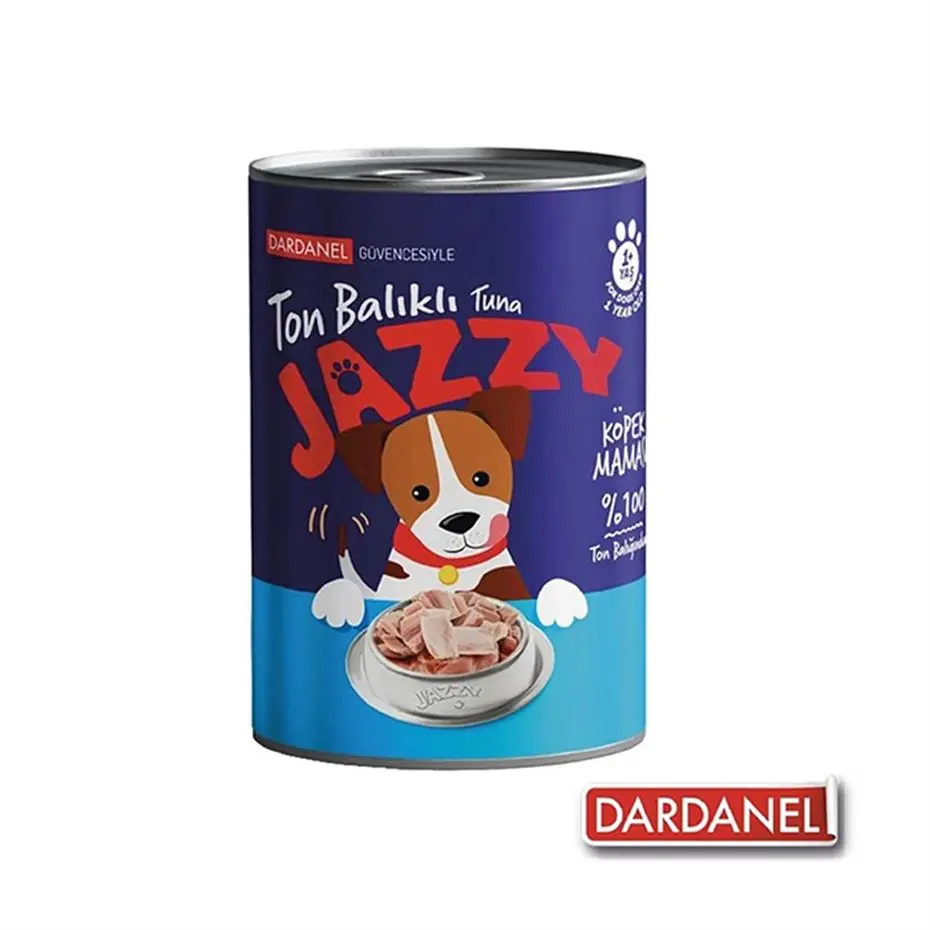 Dardanel Jazzy Ton Balıklı Köpek Konservesi 400gr