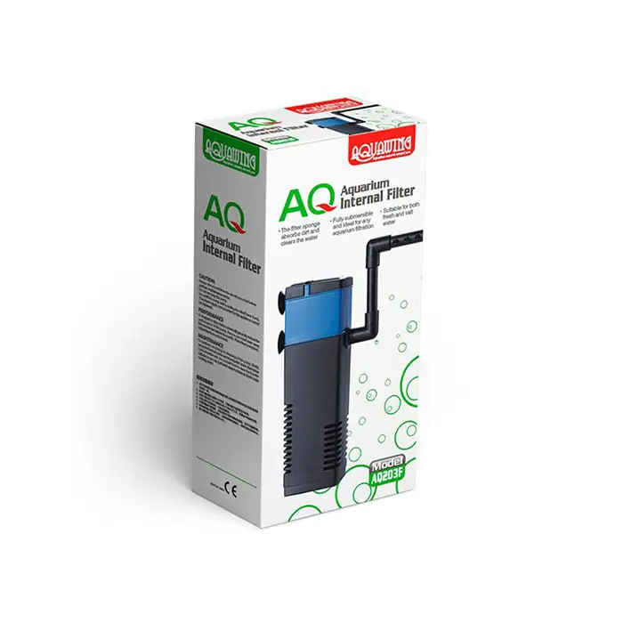 Aquawing Akvaryum İç Filtre 12w 600L/H AQ203F