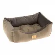 Ferplast Chester 80 Köpek Yatağı Kahverengi 55x40cm 1