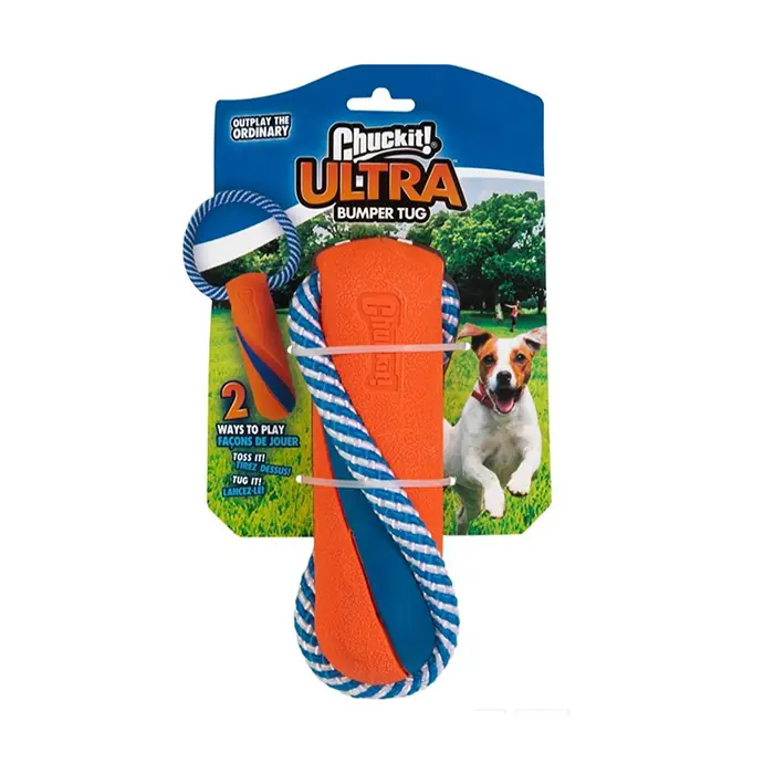 Chuckit! Ultra Bumper Tug Güçlü Çekiştirme İçin Özel Köpek Oyuncağı