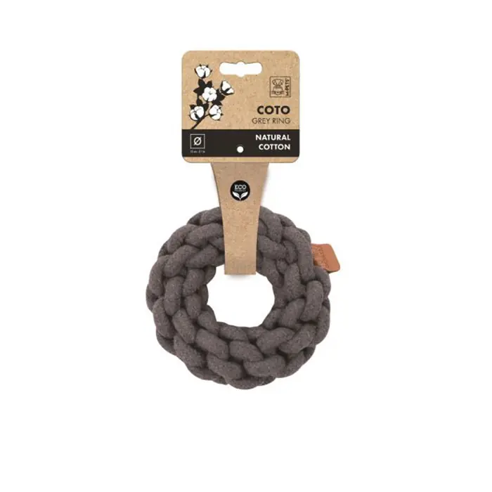 M-PETS COTO Örgü Halka Köpek Oyuncağı 13cm