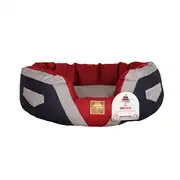 PetBoss Maestro Ultra Rahat Köpek Yatağı Small Lacivert-Kırmızı 55x50x20 cm 1